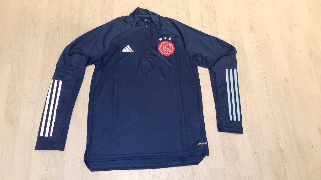 Ajax Training Sweater! Seizoen 20/21! Mt M!, Maat 48/50 (M), Ophalen of Verzenden, Zo goed als nieuw, Voetbal