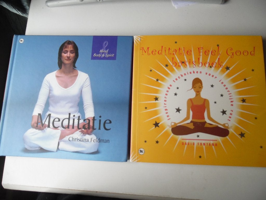MEDITATIE en Meditatie Feel Good basisboek, Ophalen of Verzenden, Zo goed als nieuw, Overige onderwerpen, Diverse auteurs