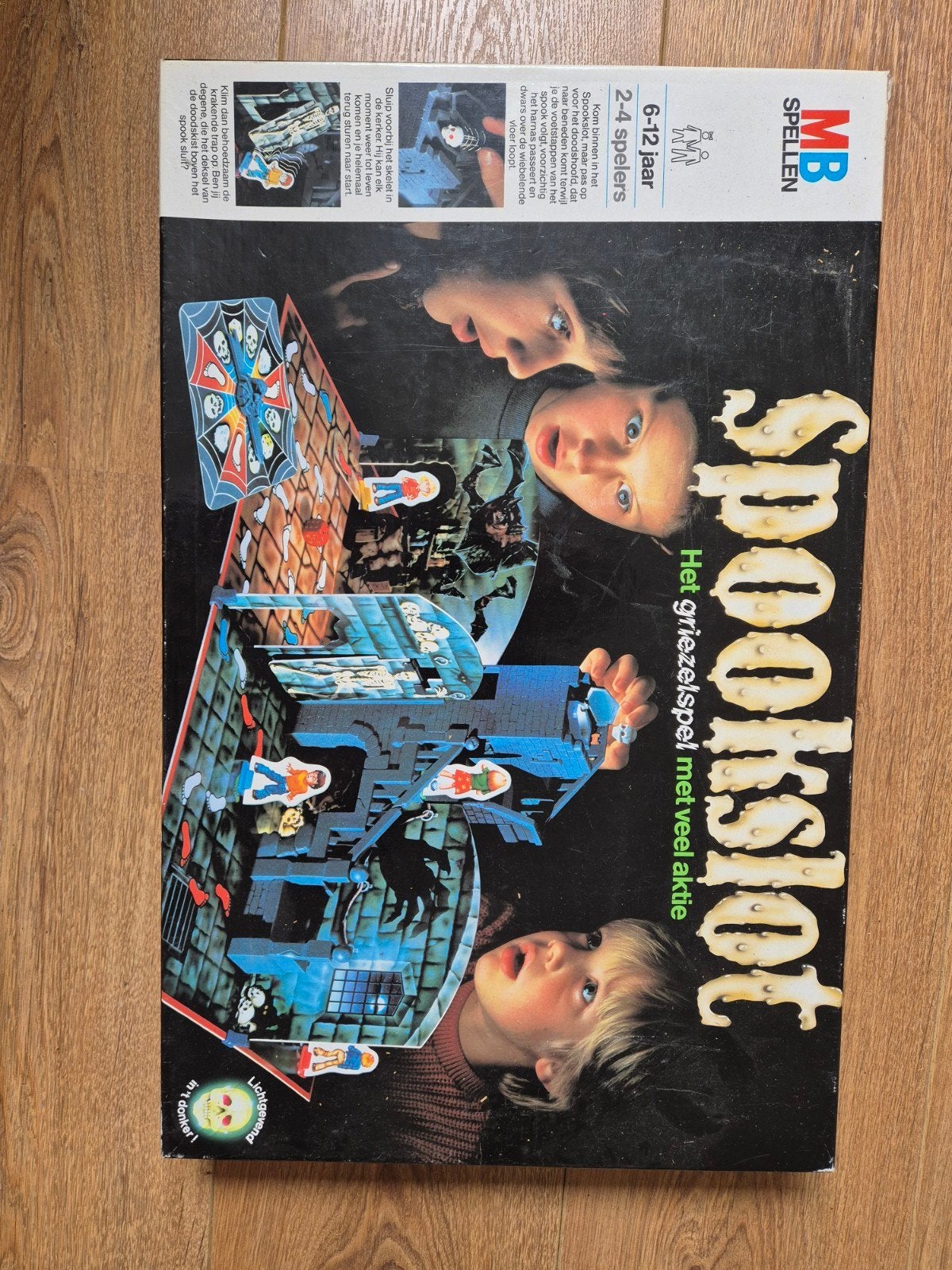MB Spookslot: Het griezelspel met veel actie, Drie of vier spelers, Ophalen of Verzenden, Gebruikt, MB Spellen