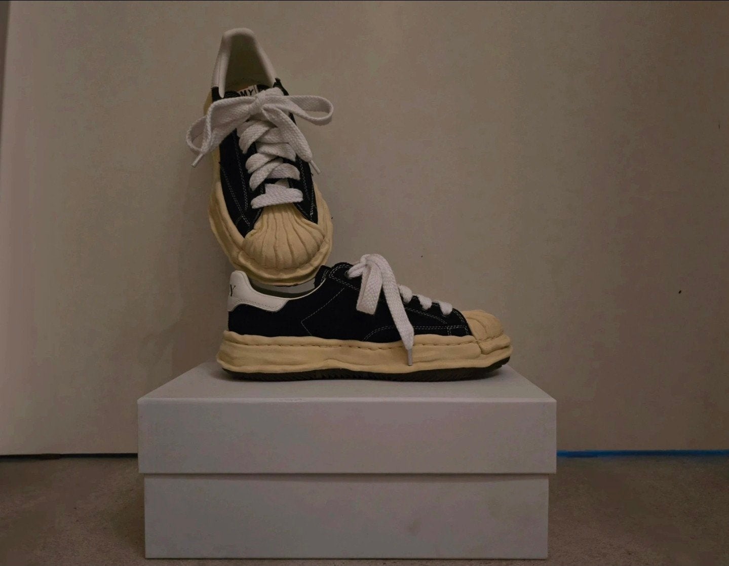 Maison Mihara Yasuhiro Blakey Sneakers, Zwart, Ophalen of Verzenden, Maison Mihara yasuhiro, Sneakers of Gympen
