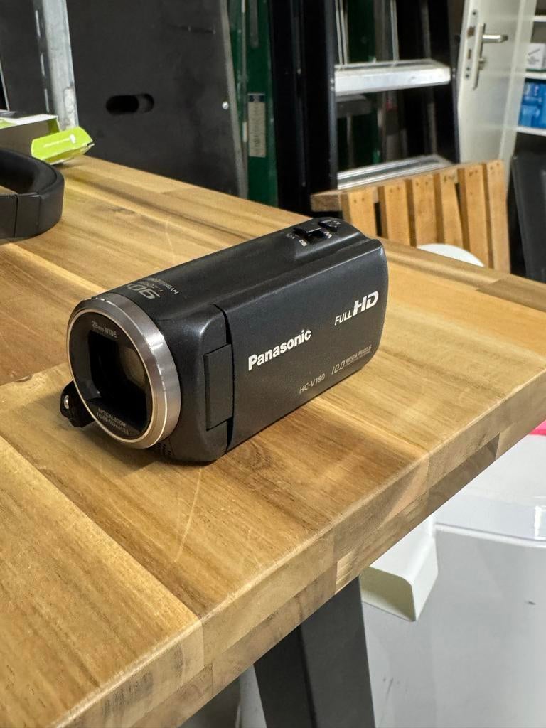 Camera - Panasonic HC-V180 Full HD Camcorder, Full HD, Panasonic, 20x of meer, Ophalen of Verzenden