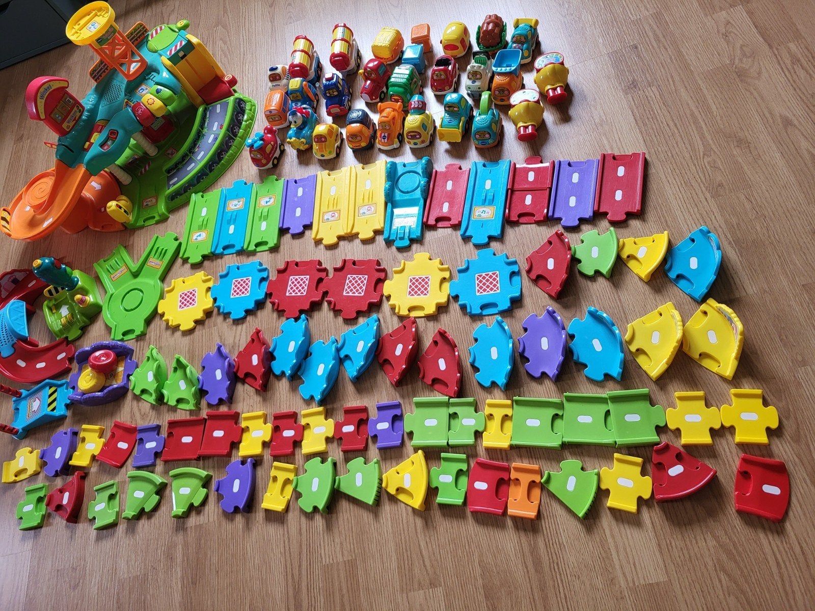 Grote VTech Toet Toet Auto's collectie, Ophalen, Gebruikt