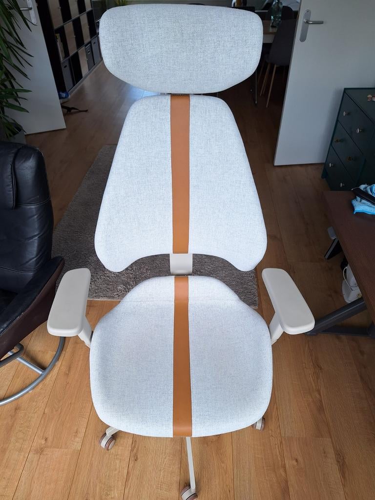 IKEA GRUPPSPEL ergonomische Bureaustoel, Huis en Inrichting, Bureaustoelen, Ophalen of Verzenden, Zo goed als nieuw, Beige