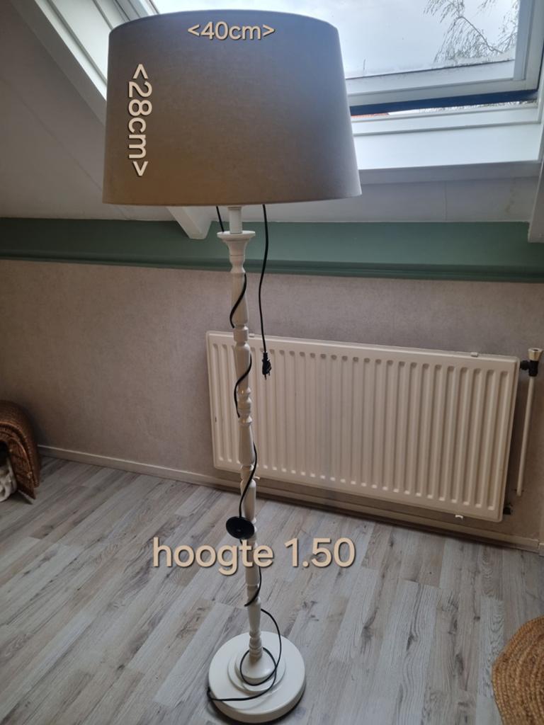Staande lamp, Huis en Inrichting, Ophalen of Verzenden, Zo goed als nieuw, 150 tot 200 cm