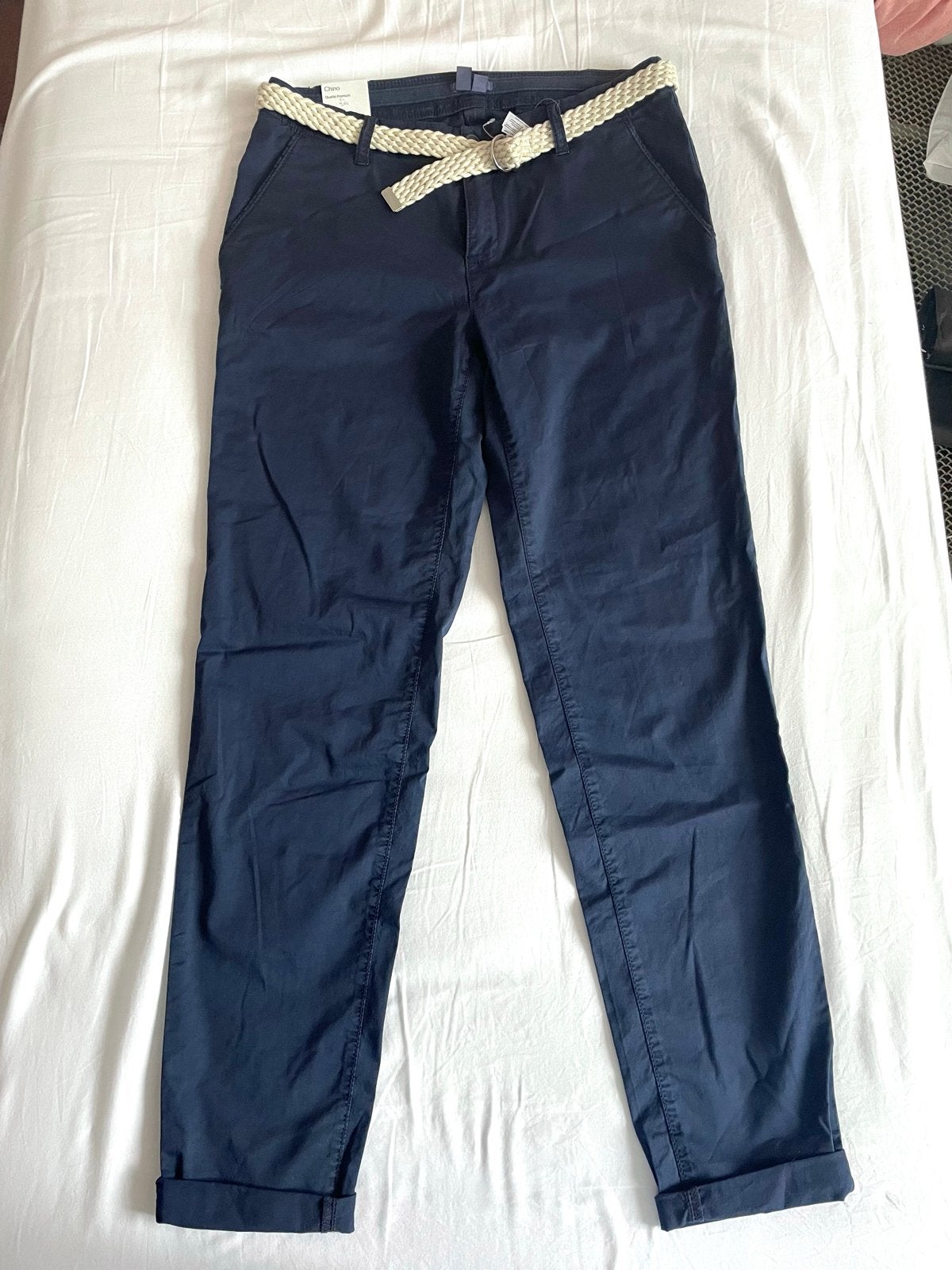 Esprit dames chino - Nieuw met label, Blauw, Nieuw, Ophalen of Verzenden, Maat 36 (S)