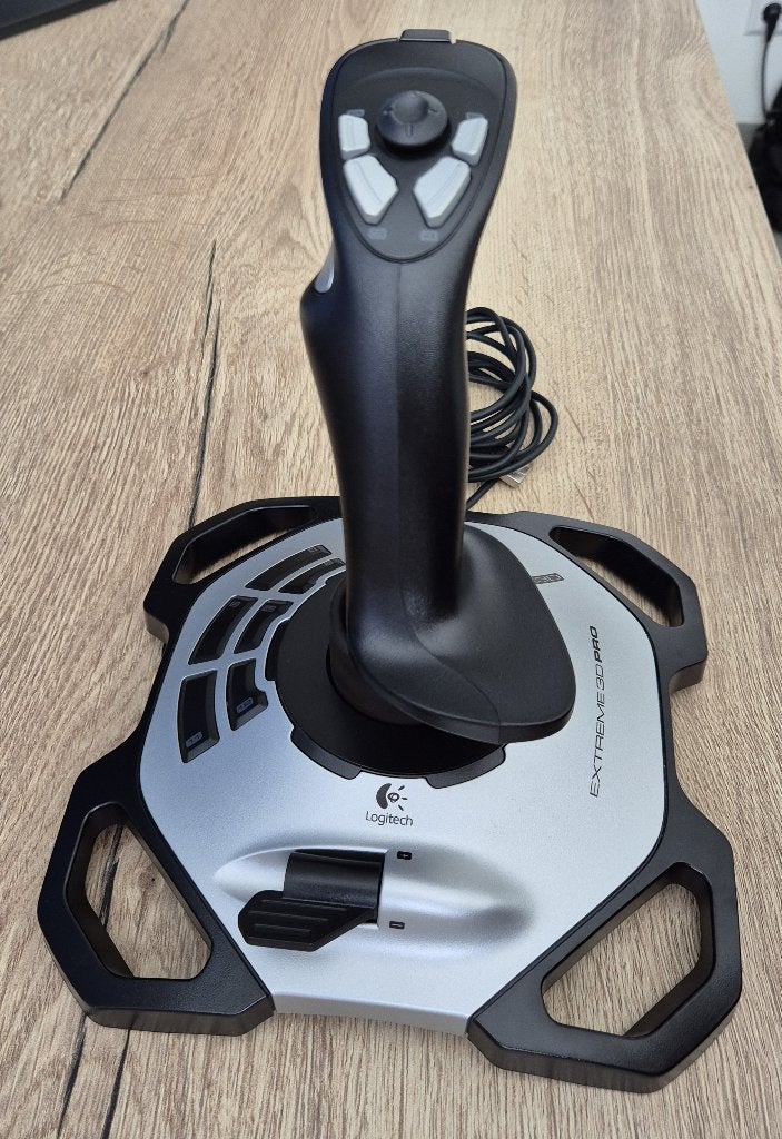 Logitech Extreme 3D Pro joystick, Computers en Software, Joysticks, Gebruikt, Ophalen of Verzenden