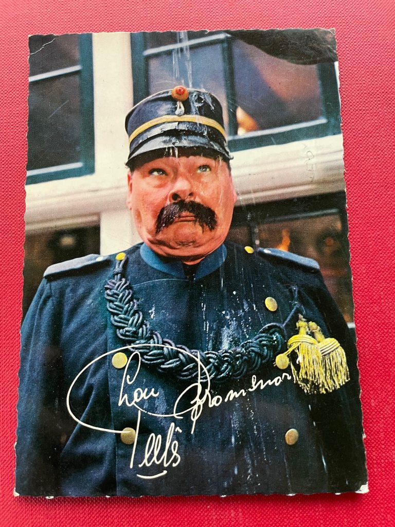 ansichtkaart / kaart van Swiebertje / Bromsnor / Lou Geels., Verzenden, 1960 tot 1980, Sterren en Beroemdheden