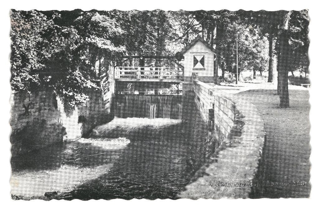 940290	Valkenburg	aan de sluis	jr 50 60	Gelopen met zegel, Ophalen of Verzenden, 1940 tot 1960, Gelopen, Limburg