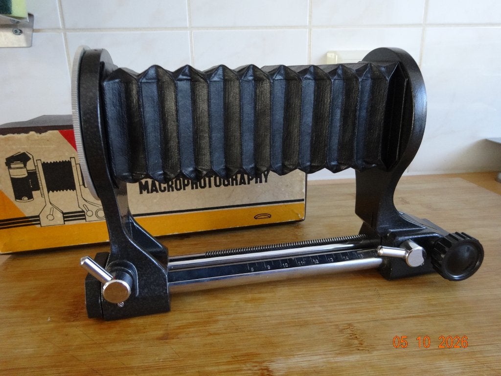 Macro balg Vintage Practica draad, Ophalen of Verzenden, 1960 tot 1980, Overige typen