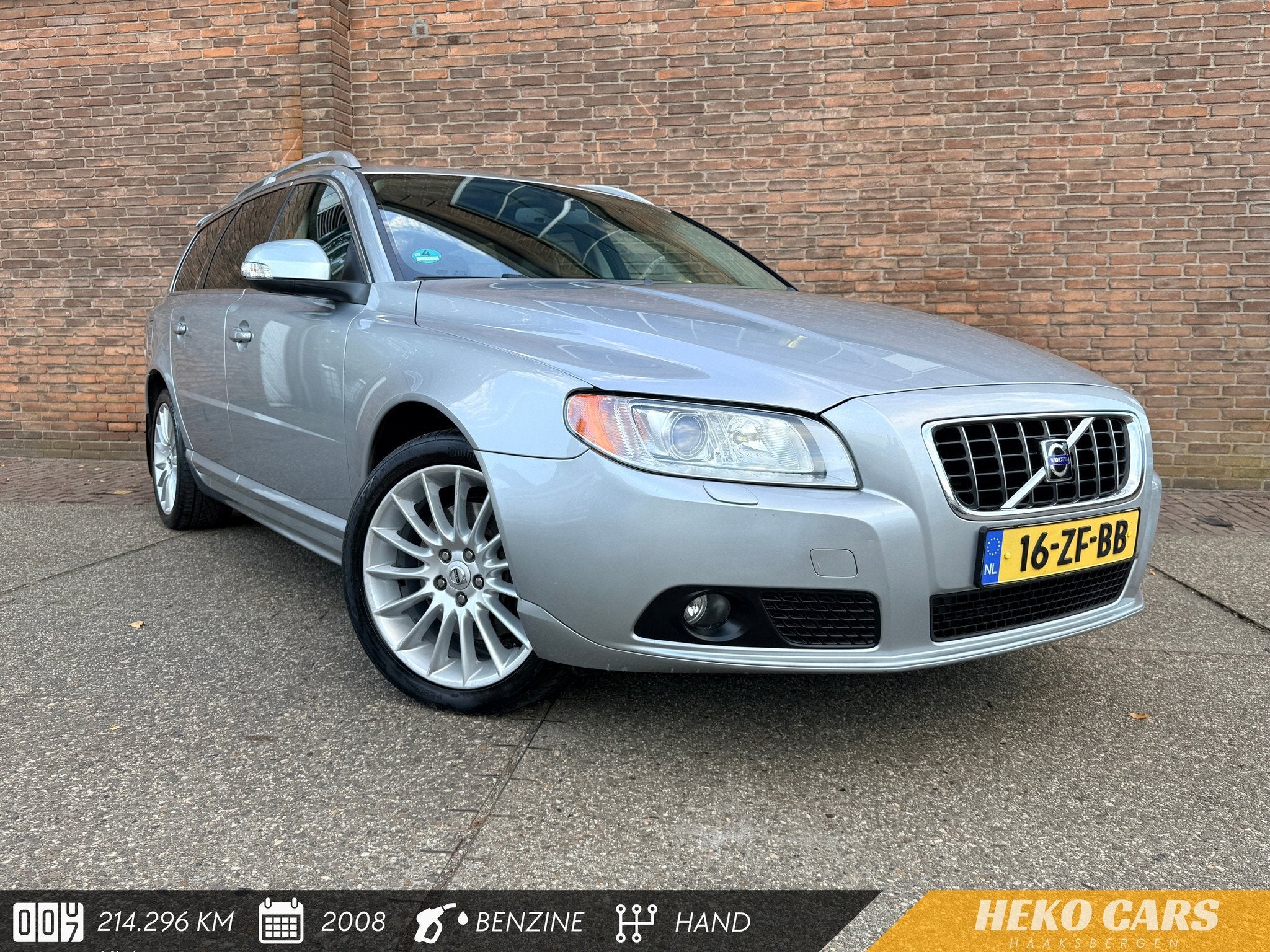 Volvo V70 2.5T Summum·Koppeling Vervangen·Leder· Memory·, Xenon verlichting, 2521 cc, Handgeschakeld, 93 €/maand