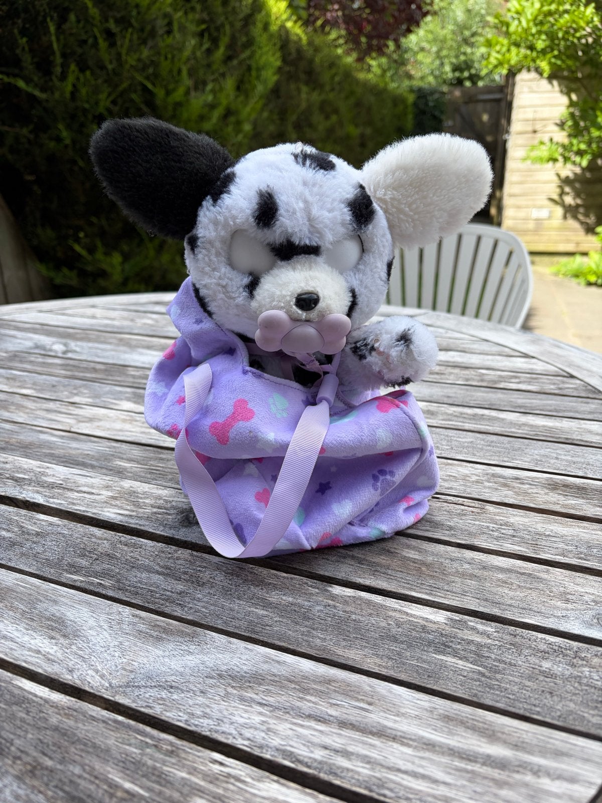 IMC Toys Cry Babies Dalmatian Puppy interactieve knuffel, Ophalen, Overige merken, Met geluid, Overige karakters