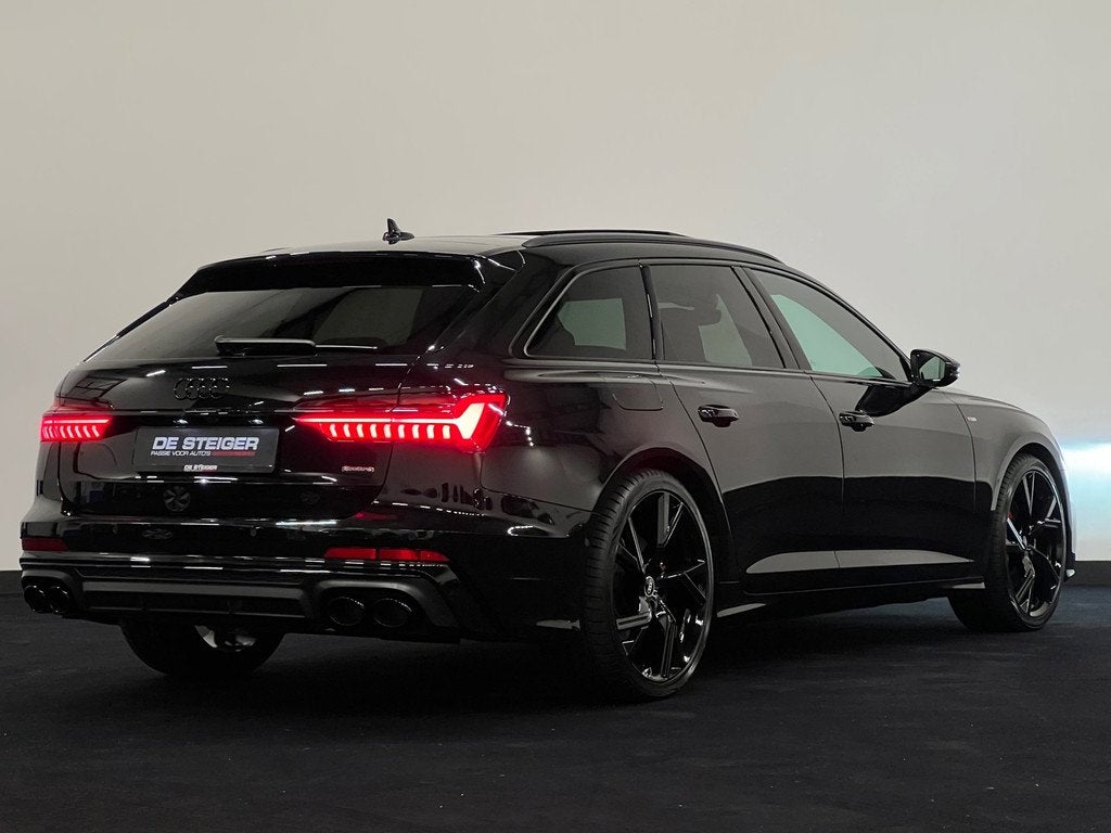Audi A6 Avant 55 TFSI e quattro S6 Competition Pano 360 Nach, Auto's, Audi, Automaat, Gebruikt, Zwart, 4 cilinders