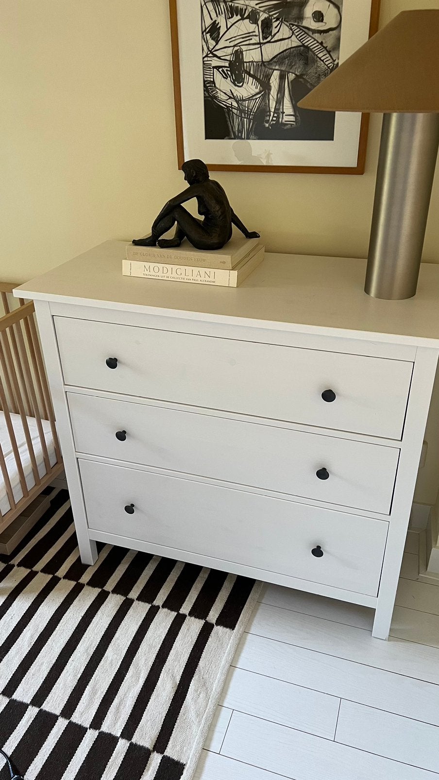Ikea Hemnes commode, Huis en Inrichting, Kasten | Ladekasten, Ophalen, Zo goed als nieuw, 25 tot 50 cm, Minder dan 100 cm