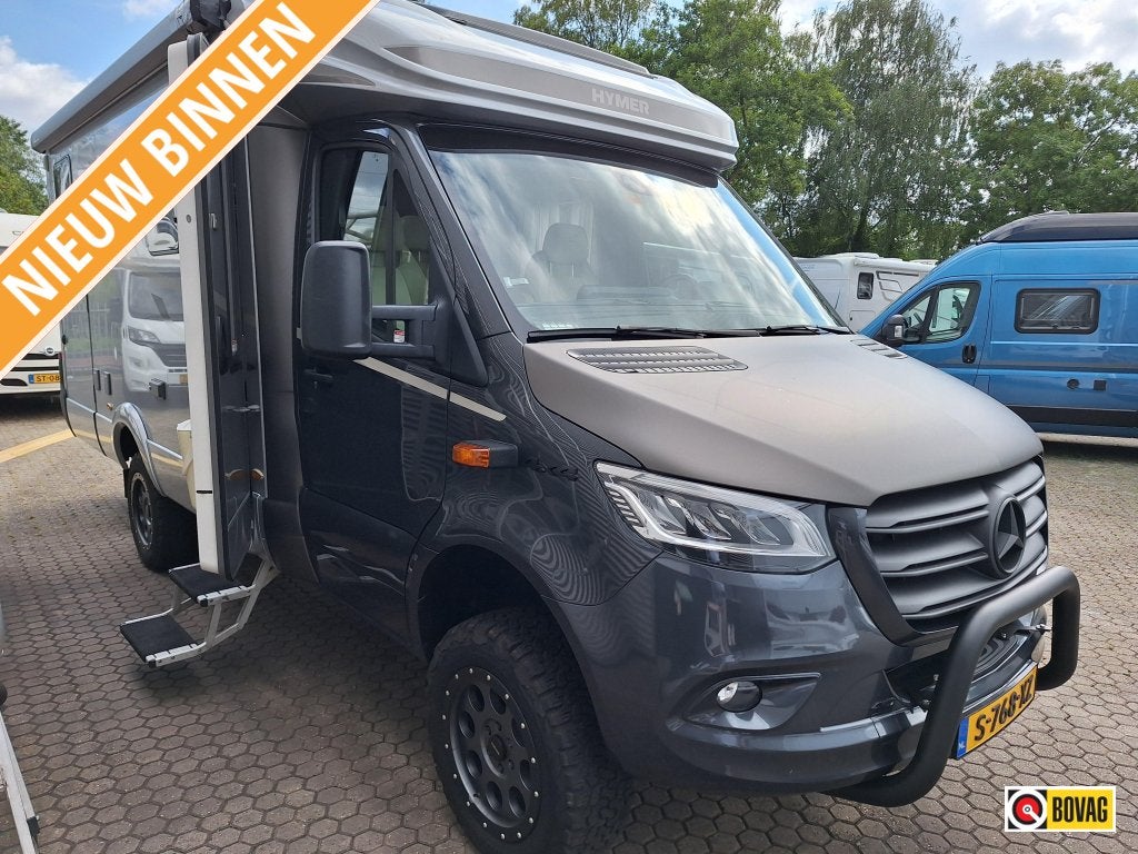 Hymer ML-T580 4X4 2023 190PK-MERCEDES-9G AUTOMAAT+LEVELSYST, Caravans en Kamperen, Campers, Automaat, Luifel, 6 tot 7 meter, Bedrijf