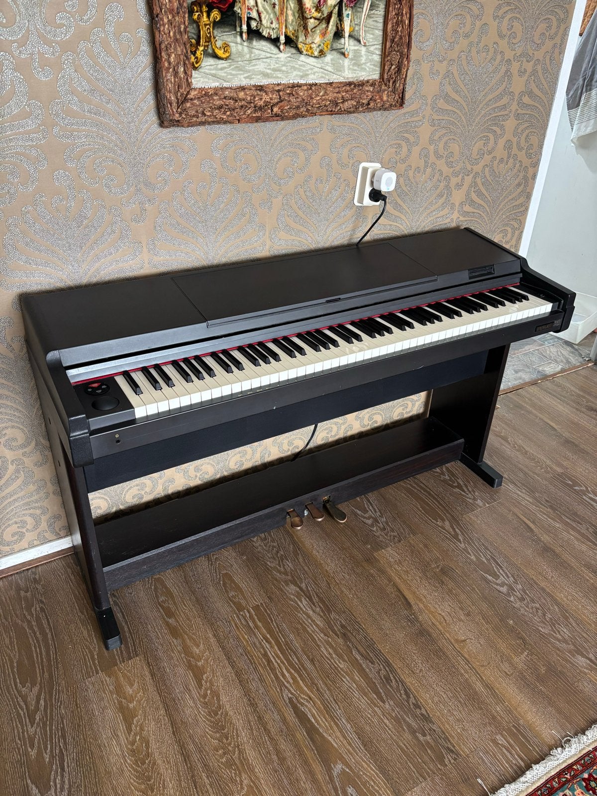 Digitale/elektrische piano, Muziek en Instrumenten, Ophalen, Gebruikt, Zwart, Digitaal