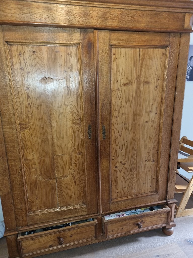 antieke kast, Ophalen