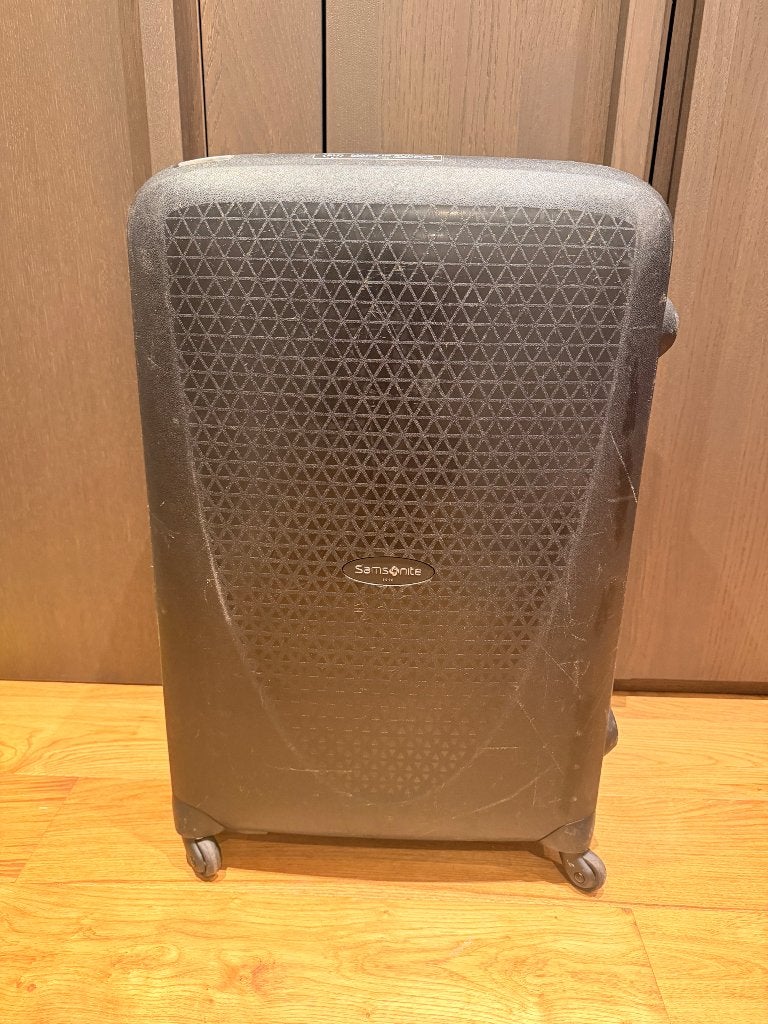 Samsonite Termo Young Spinner 78 black, Gebruikt, Hard kunststof, 45 tot 55 cm, 70 cm of meer