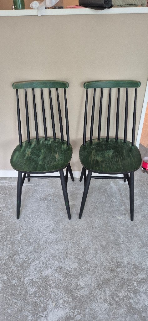 Eetkamerstoelen vintage look t.e.a.b., Ophalen, Gebruikt, Twee, Overige kleuren