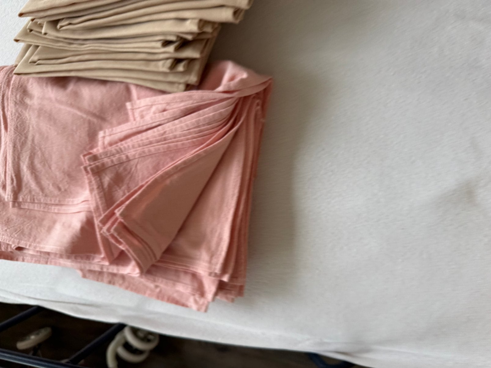 14 Roze servetten, Ophalen of Verzenden, Zo goed als nieuw, Roze, Overige typen