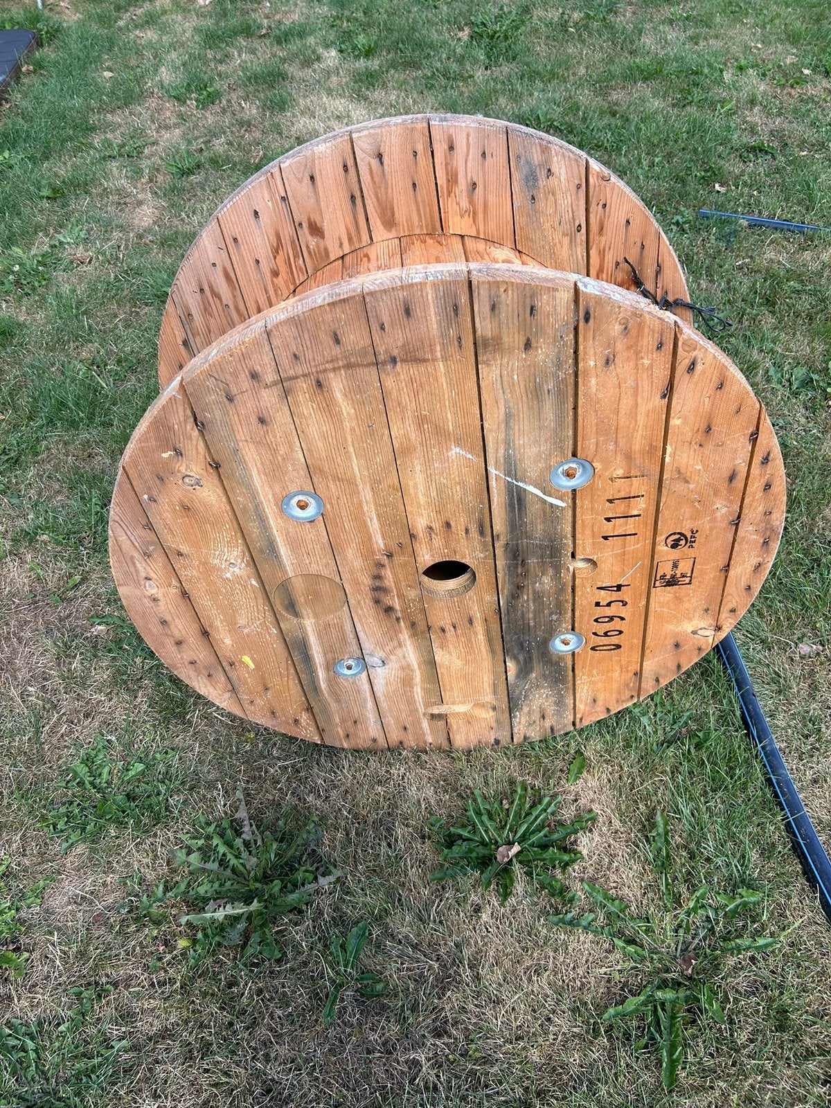 Houten haspels, Ophalen, Gebruikt