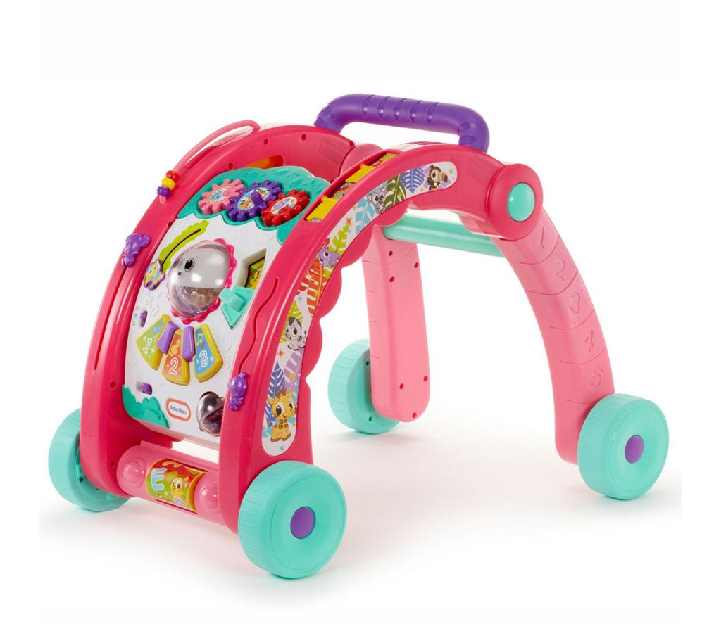 Little Tikes 3-in-1 Walker (Roze) - Loopwagen & Speelpaneel, Kinderen en Baby's, Speelgoed | Babyspeelgoed, Gebruikt, Overige typen