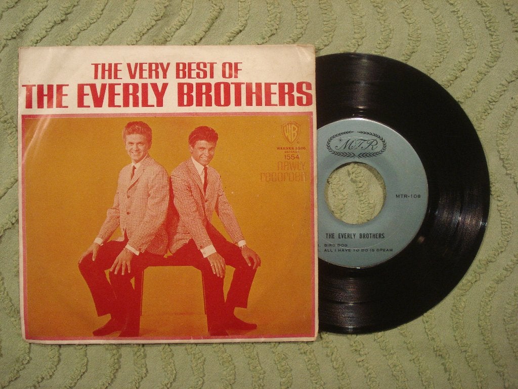 The Everly Brothers 7" Vinyl EP: ‘Very best of’ (Thailand), Gebruikt, 7 inch, Ophalen of Verzenden, EP