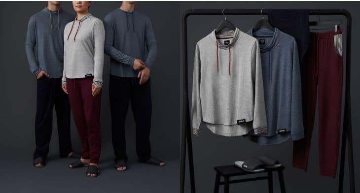 EVA Air unisex pyjamaset, modeontwerper Jason Wu., Kleding | Heren, Ophalen of Verzenden, Nieuw, Maat 56/58 (XL)