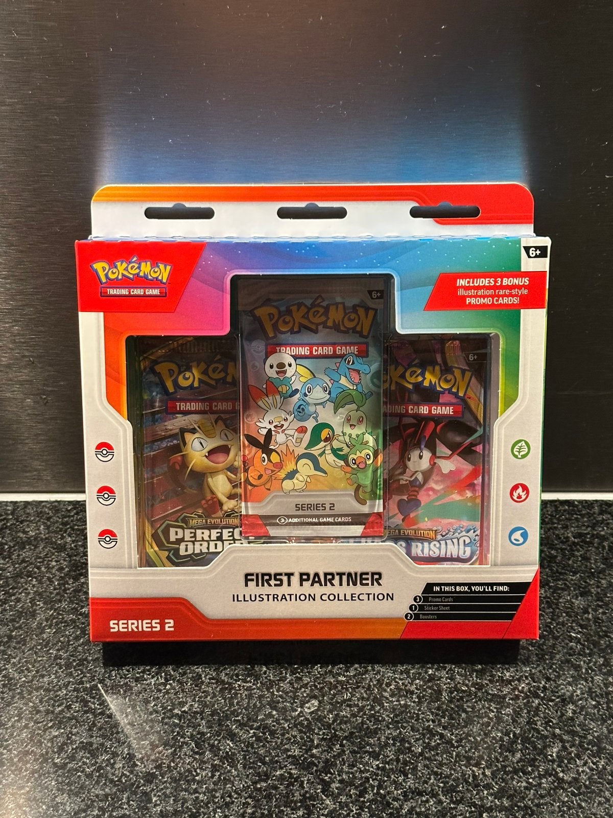 First Partner Series 2 illustration collection pokemon, Hobby en Vrije tijd, Verzamelkaartspellen | Pokémon, Ophalen of Verzenden