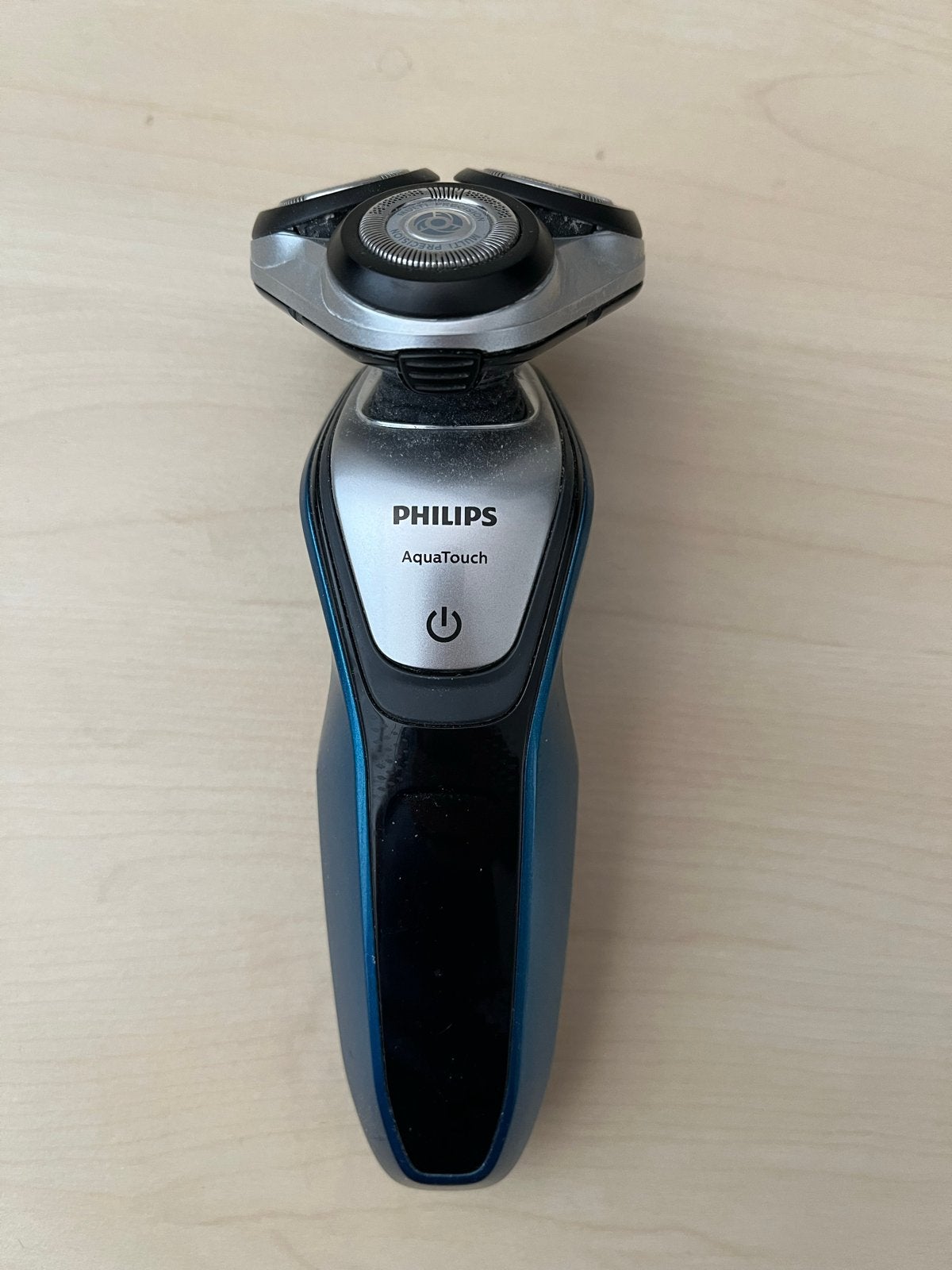 Philips AquaTouch Scheerapparaat S5050/06 + scheerkoppen, Ophalen of Verzenden, Gebruikt, Scheren en Epileren