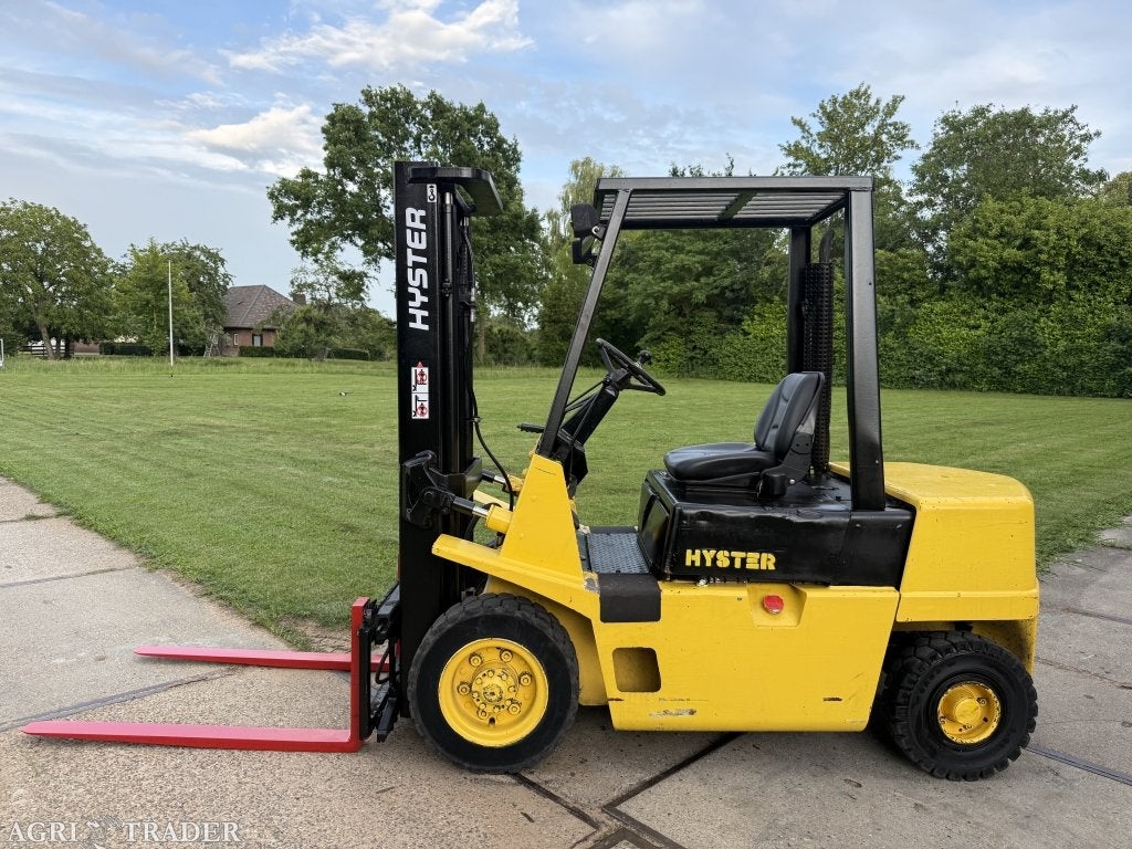 Frisse Hyster 2.5 tonner diesel heftruck Sideshift verlichti, Info@vanbeurdenheftrucks.nl, Diesel, Heftruck, Ophalen of Verzenden