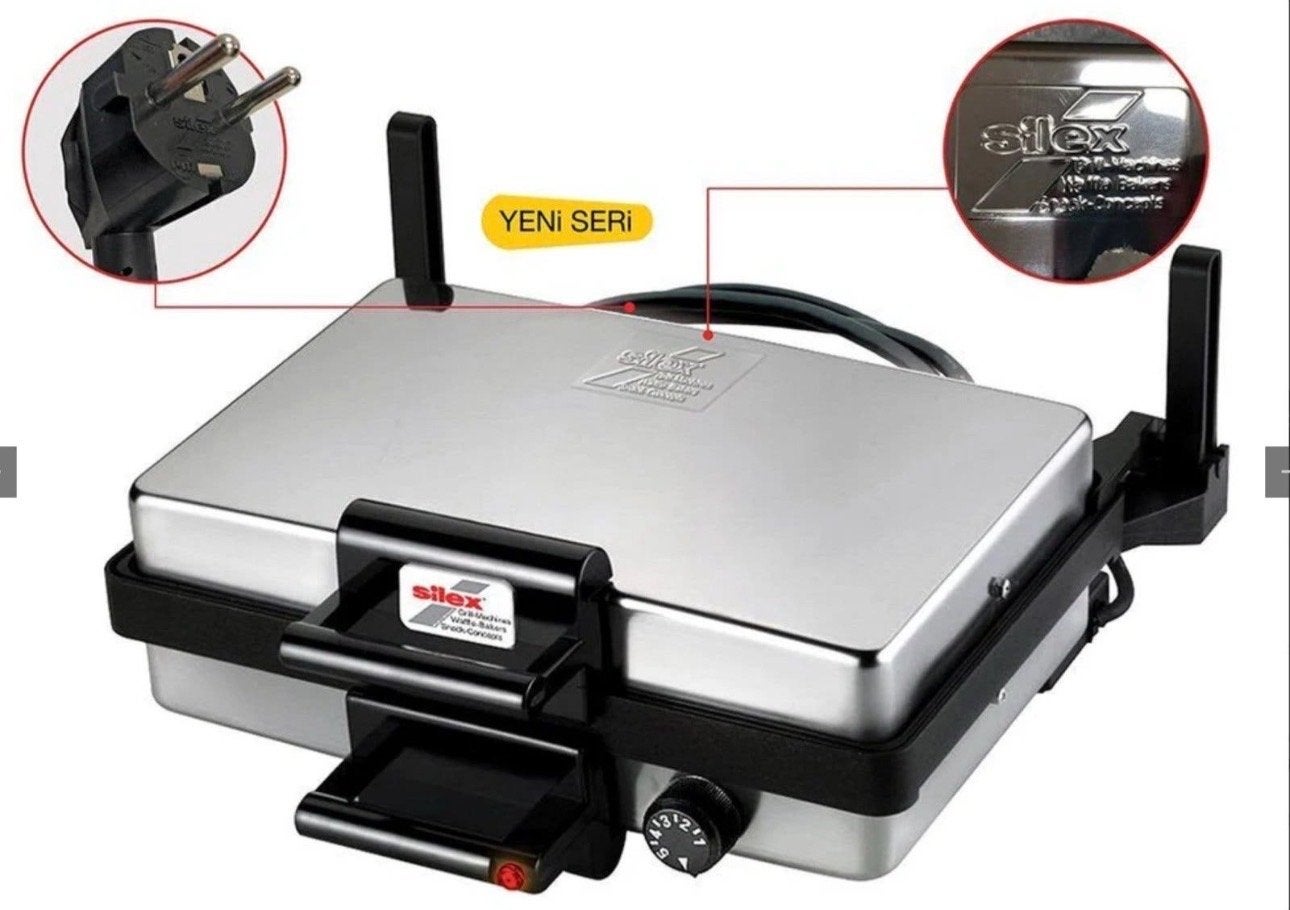 Originele Silex Grill - Duitse Kwaliteit 2000W, Overige typen, Ophalen of Verzenden, Metaal, Overige merken
