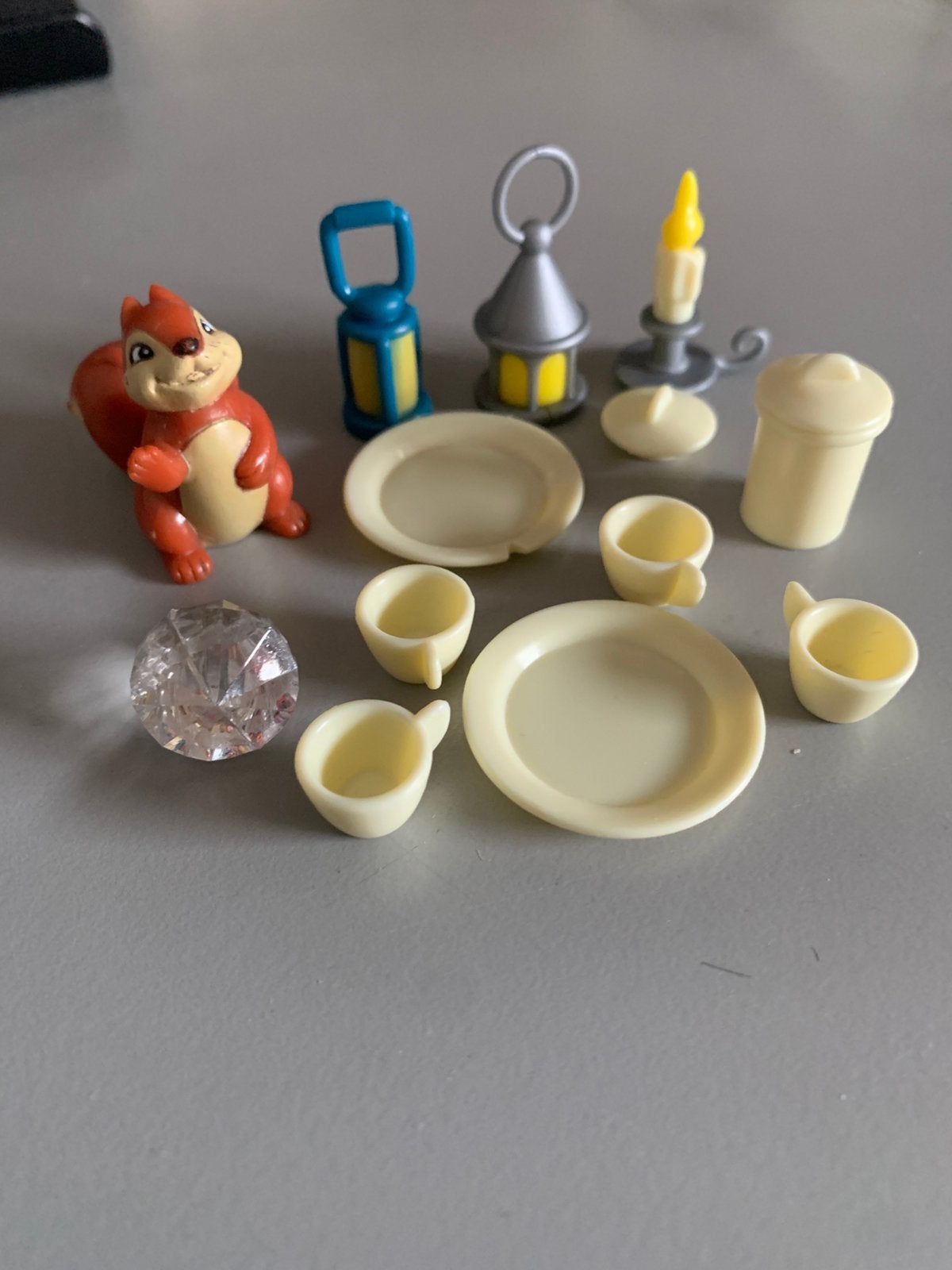 Accessoires Disney Sneeuwwitje Dwergen huis, Ophalen of Verzenden, Zo goed als nieuw, Poppenhuis