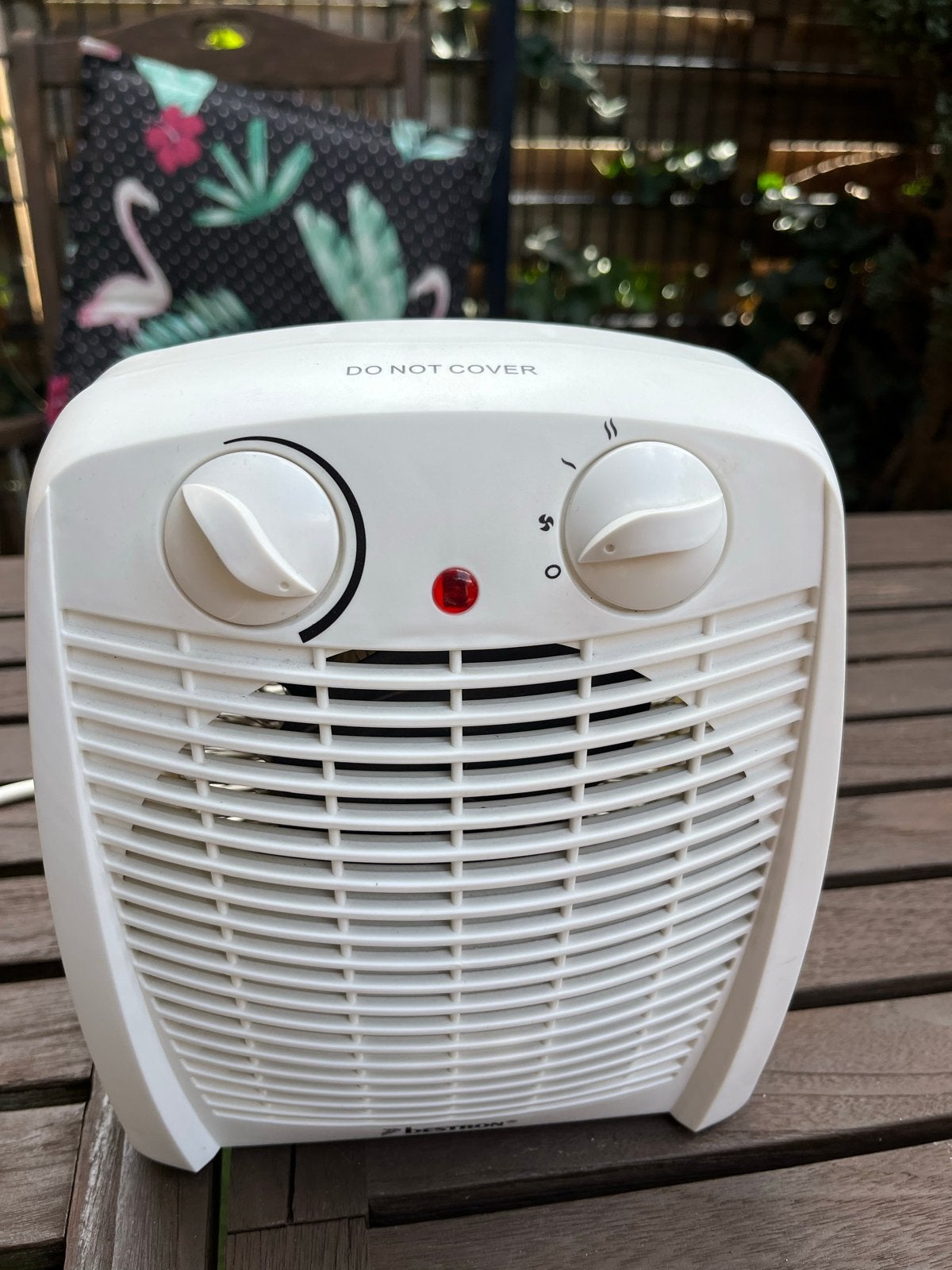 Bestron kachel/ventilator, Gebruikt, Tafel- of Grondventilator, Minder dan 60 m³, 2 snelheden