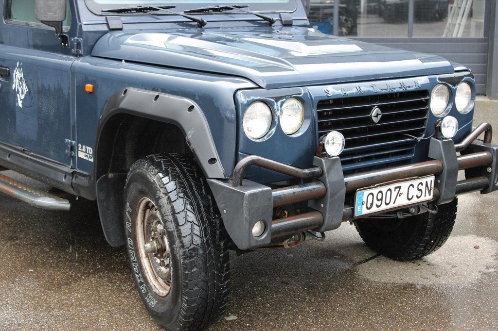 Land Rover Defender 110 Td5 Santana ORIGINEEL! 2.8, Auto's, Stof, Gebruikt, Blauw, SUV of Terreinwagen