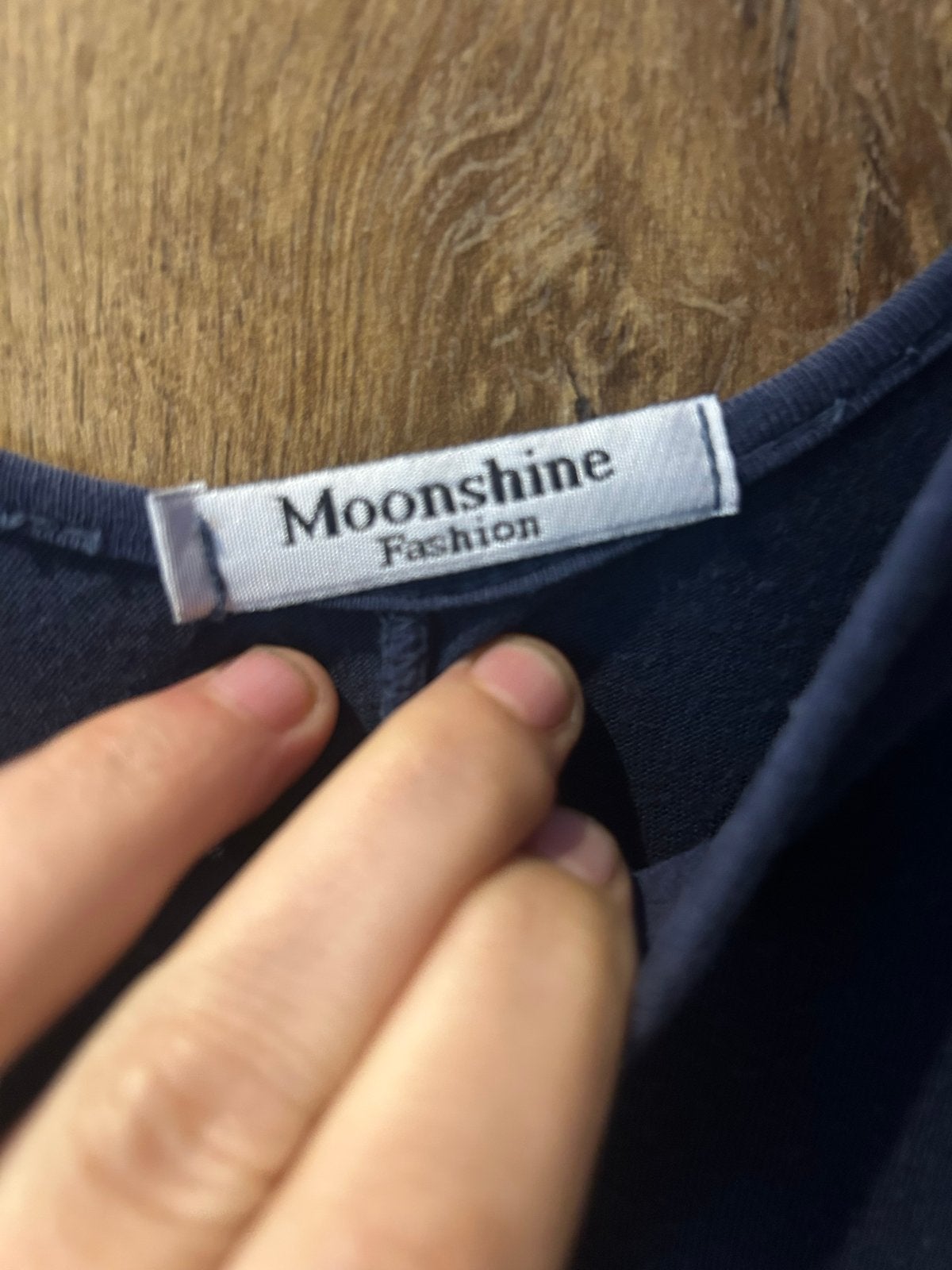 Moonshine Fashion Asymmetrische Jurk - Maat M, Maat 38/40 (M), Blauw, Ophalen of Verzenden, Zo goed als nieuw