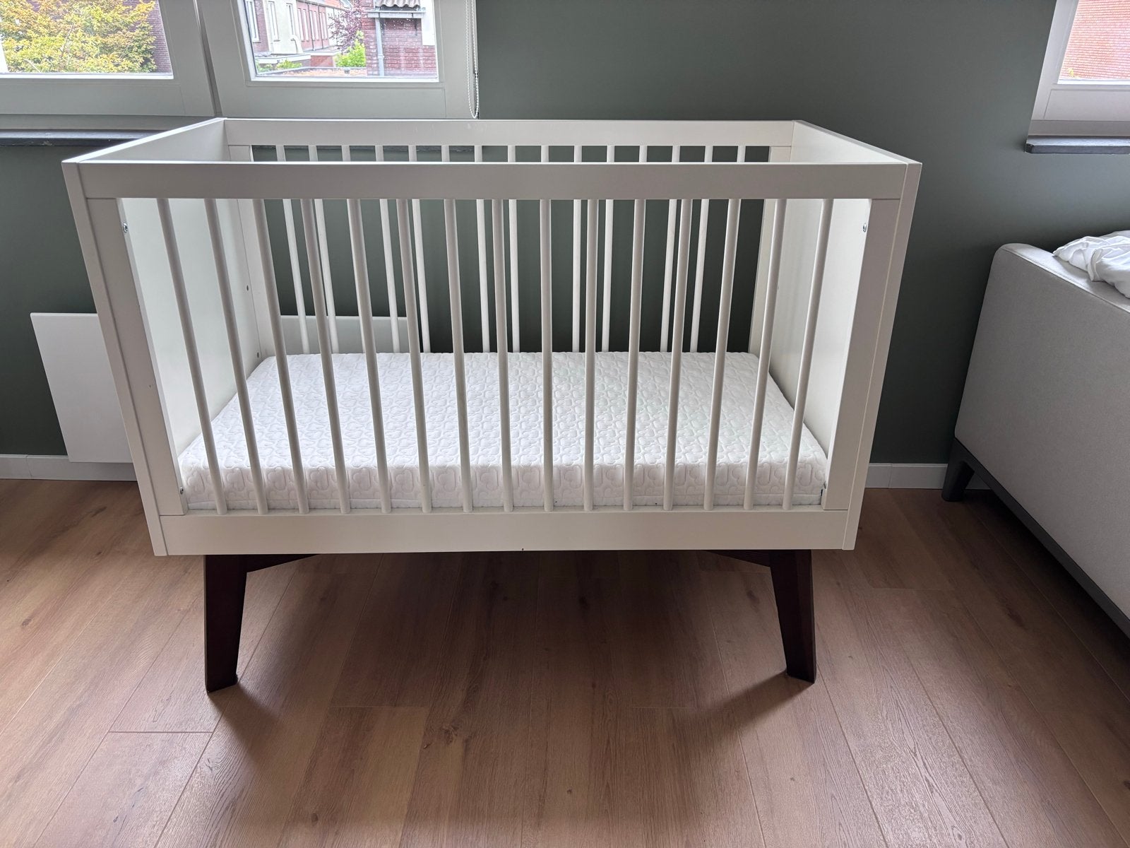 Complete babykamer: Ledikant, kledingkast, commode, Kinderen en Baby's, Ophalen, Zo goed als nieuw, Ledikant