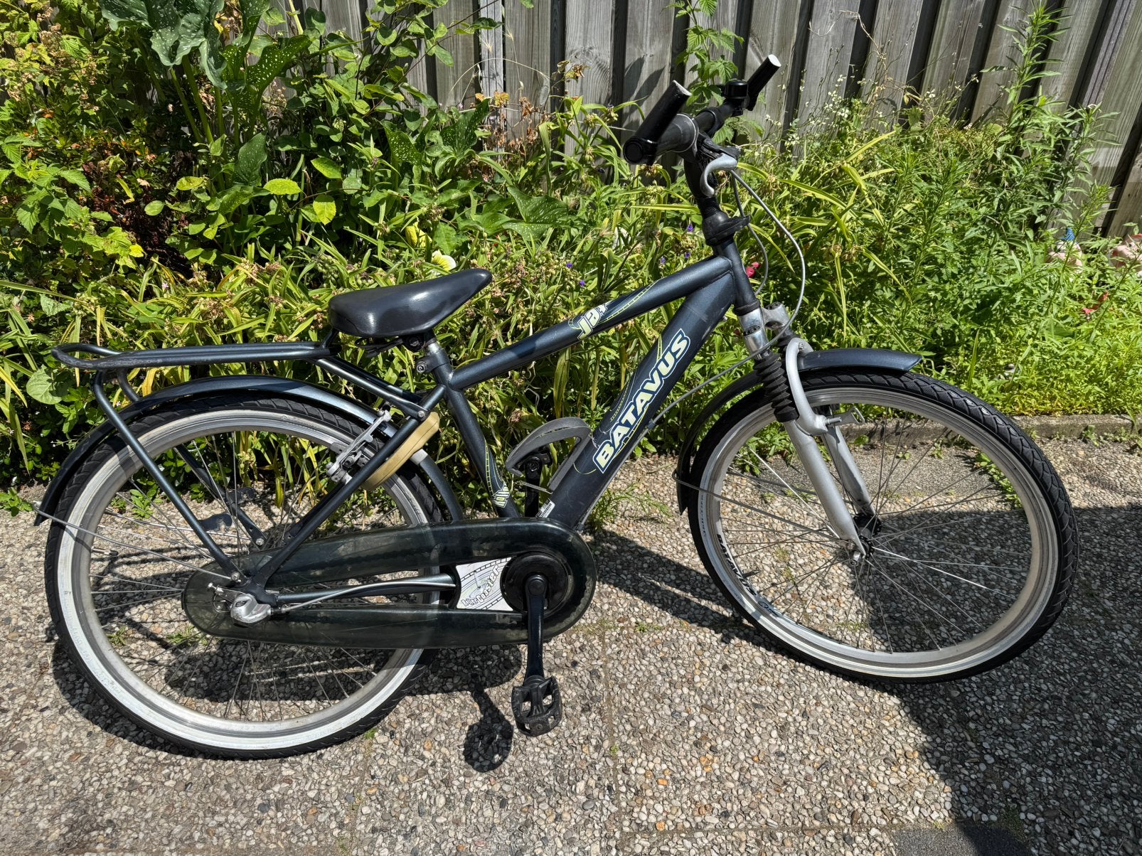 Leuke Batavus jongensfiets 24 inch met drie versnellingen, Ophalen, Terugtraprem, 24 inch, Versnellingen