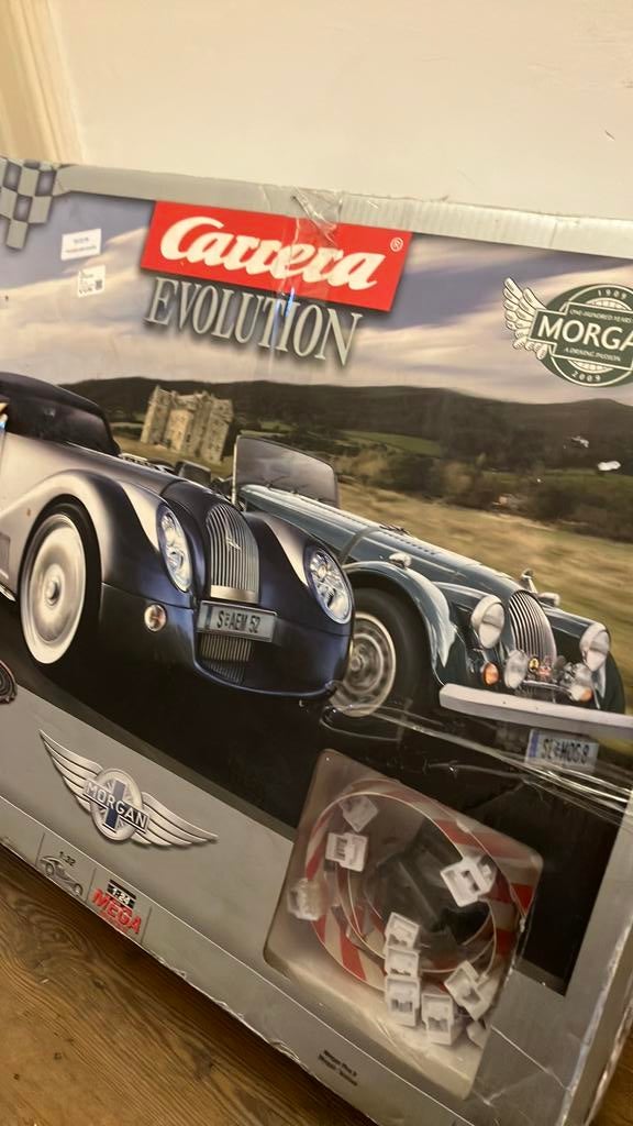 .  Carrera Racebaan evolution Morgan modelauto, Overige merken, Auto, Groter dan 1:32, Ophalen of Verzenden