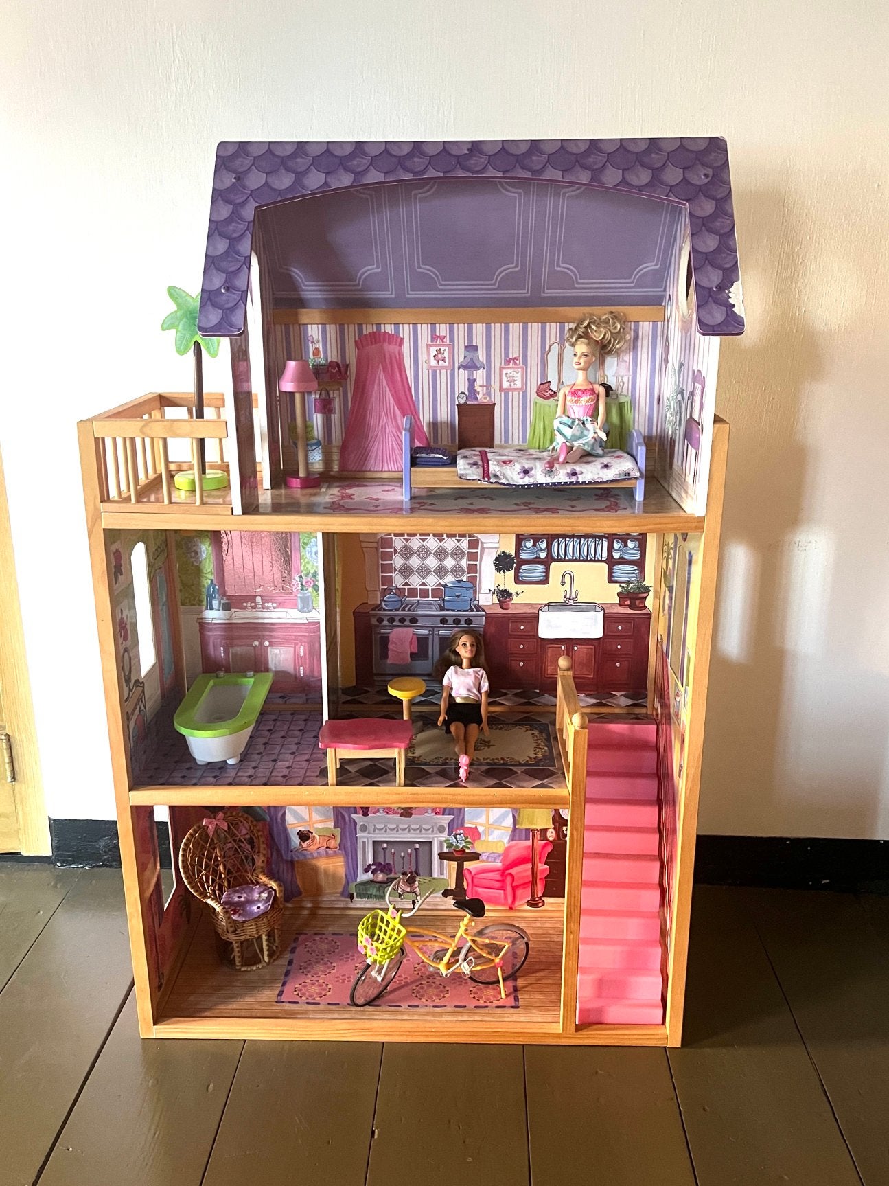 KidCraft groot Barbiehuis, Ophalen, Gebruikt, Poppenhuis
