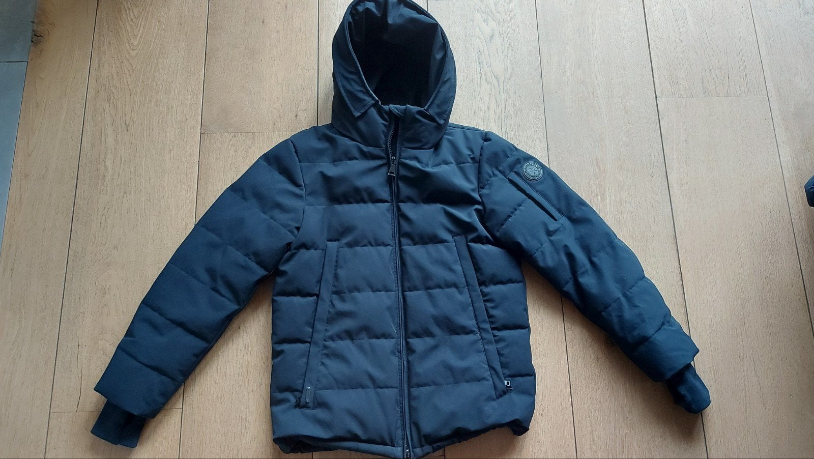 Airforce Mitchell donkerblauwe winterjas maat 164, Kinderen en Baby's, Ophalen of Verzenden, Zo goed als nieuw, Airforce, Jongen