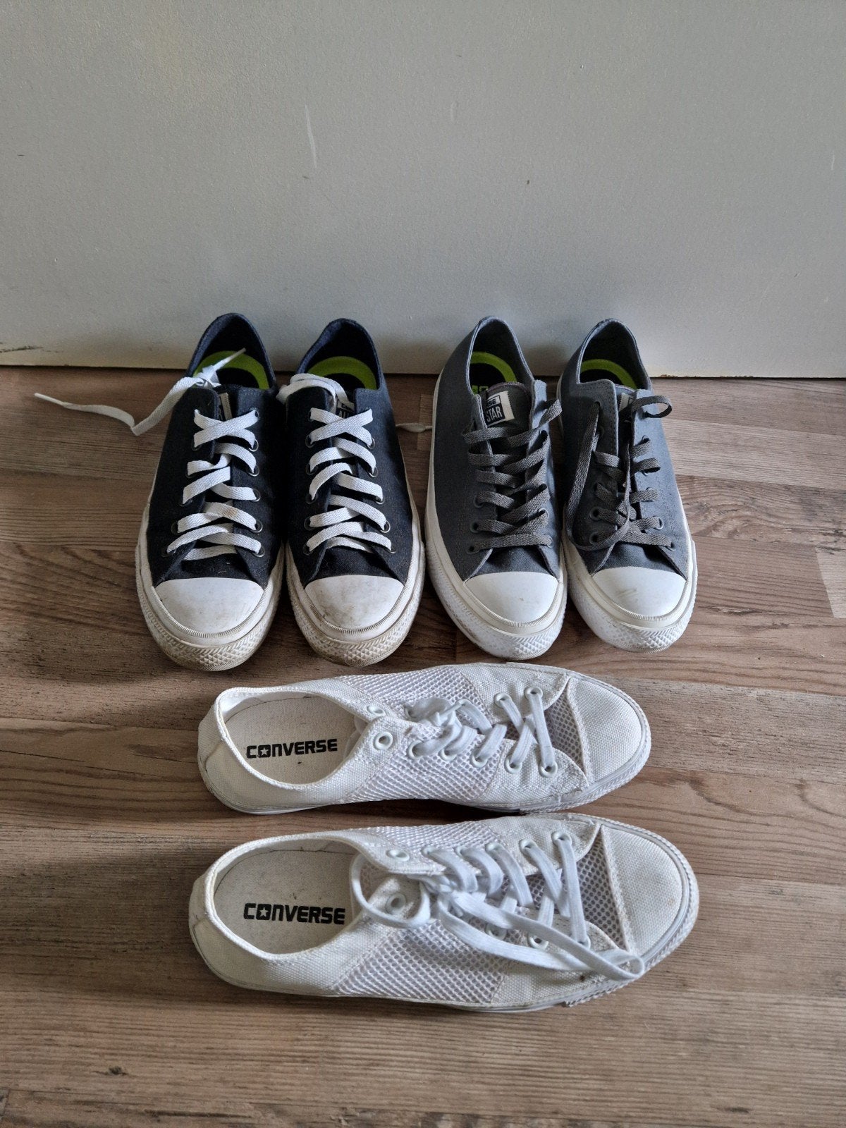 3x Converse Allstars (mt 41), Kleding | Dames, Zwart, Converse, Ophalen of Verzenden, Sneakers of Gympen