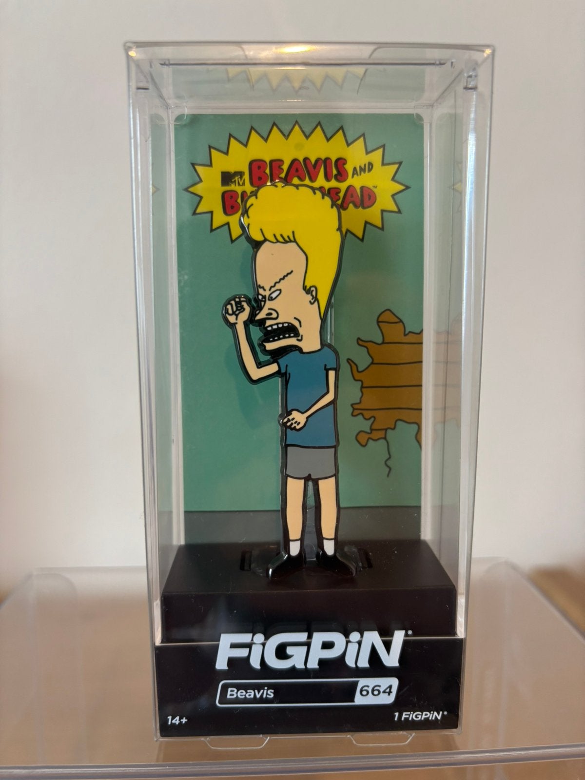 Beavis Figpin MTV 90s jaren 90 retro TV music television, Verzamelen, Retro, Ophalen of Verzenden, Huis en Inrichting