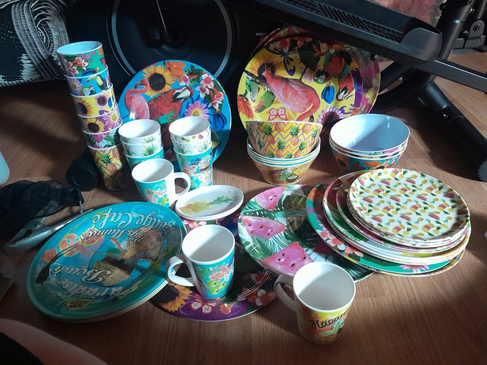 Kunstof servies (camping, Ophalen of Verzenden