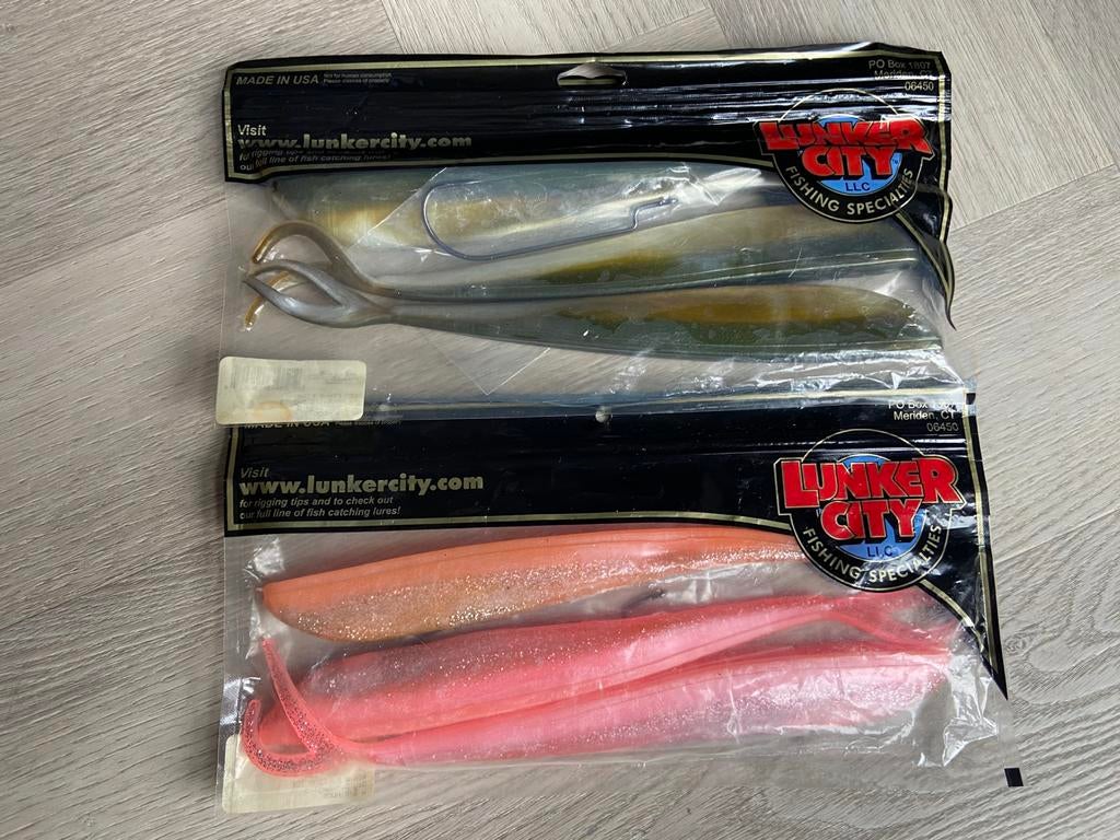 Lunker City Fin S Fish 10 “, Watersport en Boten, Ophalen of Verzenden, Nieuw