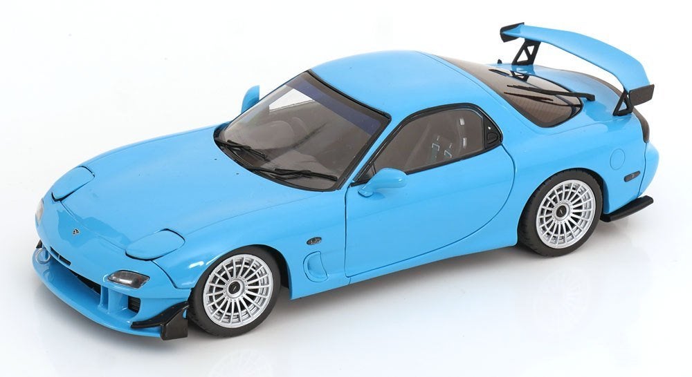 Mazda RX7 Typ RS (FD3S) 1994 "Streetfighter" Lichtblauw 1-18, Solido, Tschuiten@hotmail.com, Auto, Solido