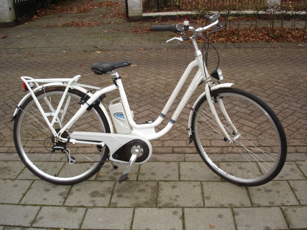 Flyer EX elektrische fiets middenmoter ex accu & lader, Fietsen en Brommers, Ophalen, Gebruikt, PEUGEOT