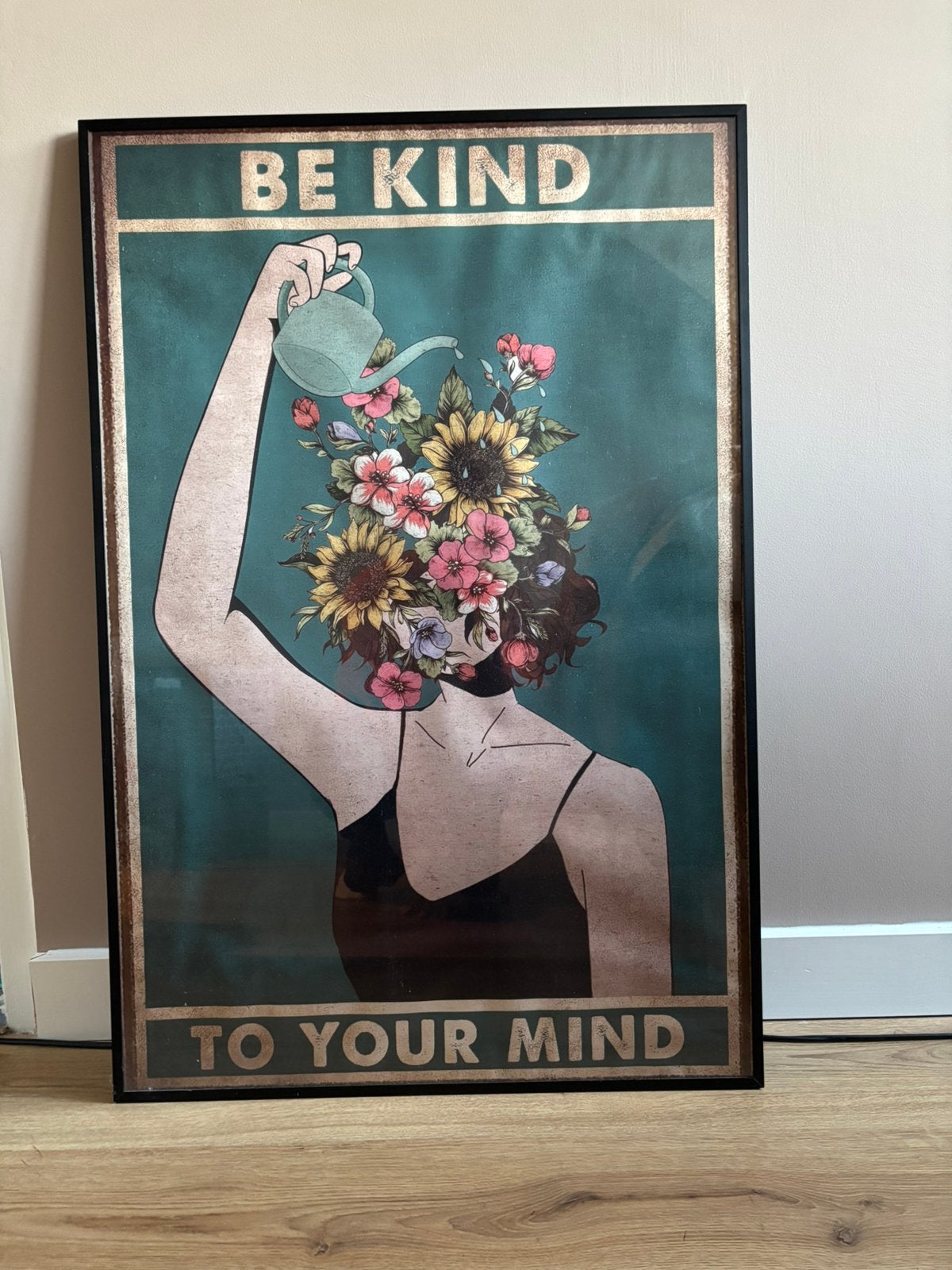 Poster inclusief lijst, Huis en Inrichting, Ophalen, Oorspronkelijke maker, Zo goed als nieuw, Foto of Poster