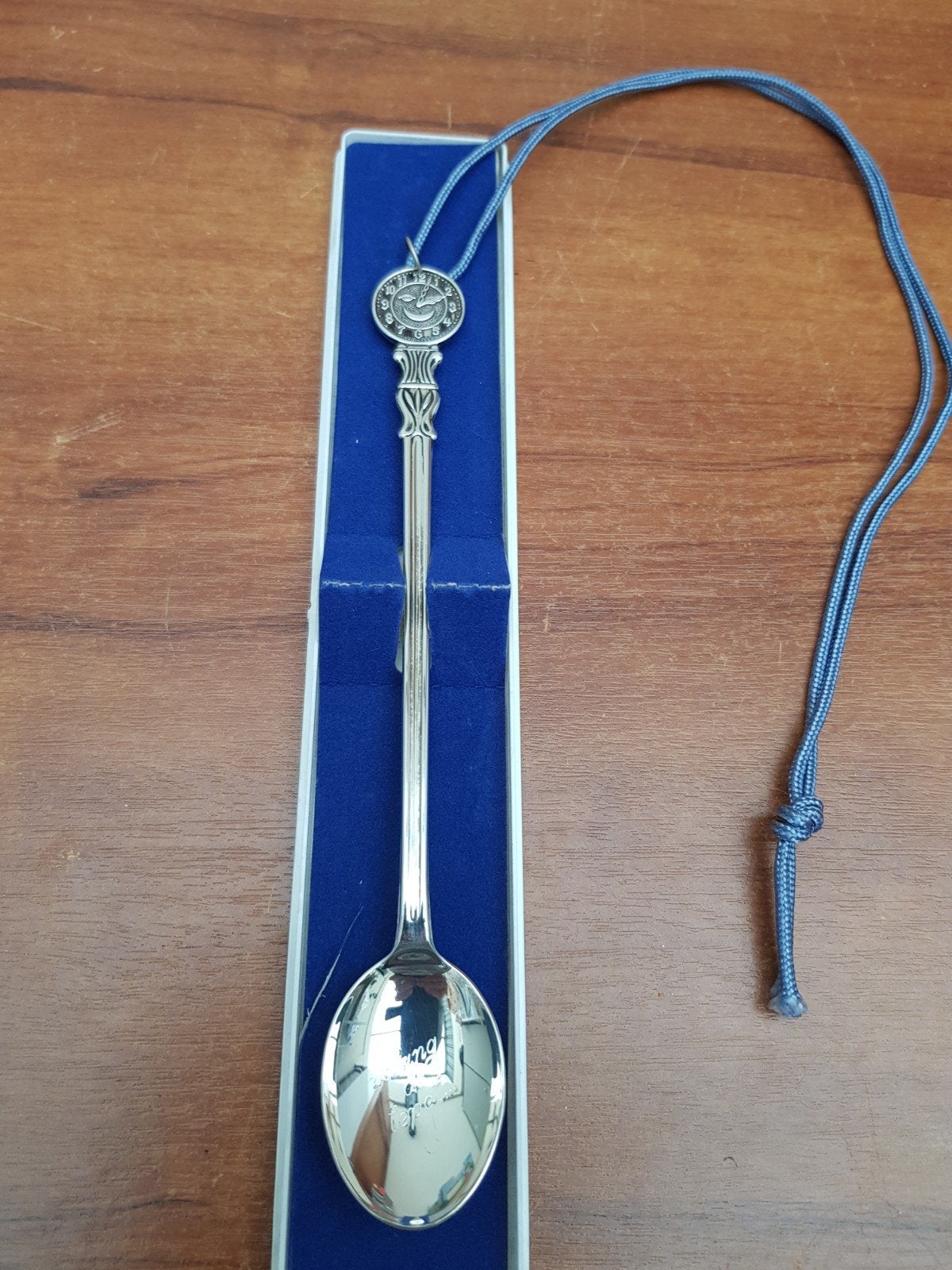 Zilverkleurige jam/confiture lepel., Antiek en Kunst, Ophalen of Verzenden