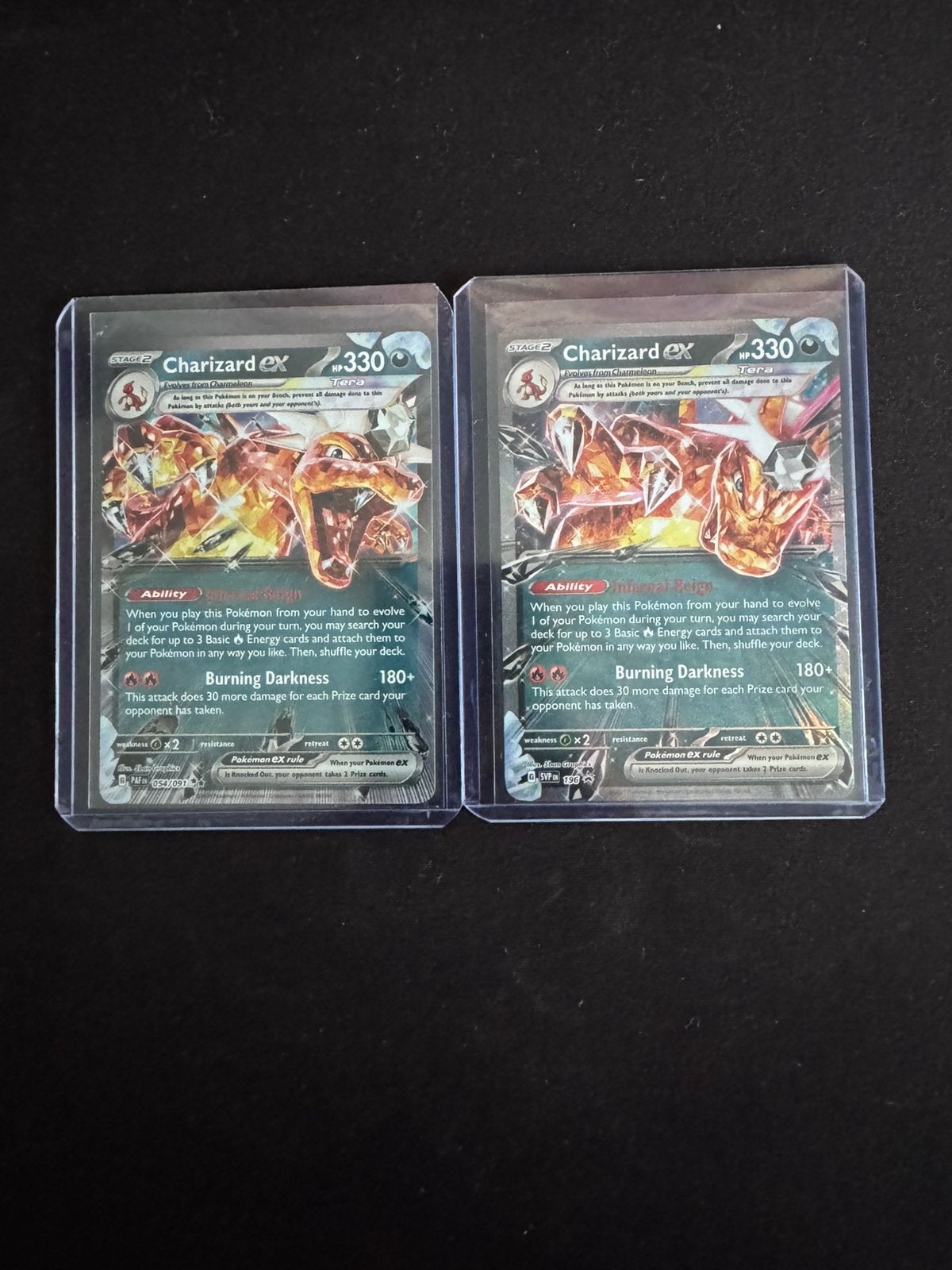 Charizard 054/091 & 196 Promo - (Verkoop als Set!), Ophalen, Zo goed als nieuw