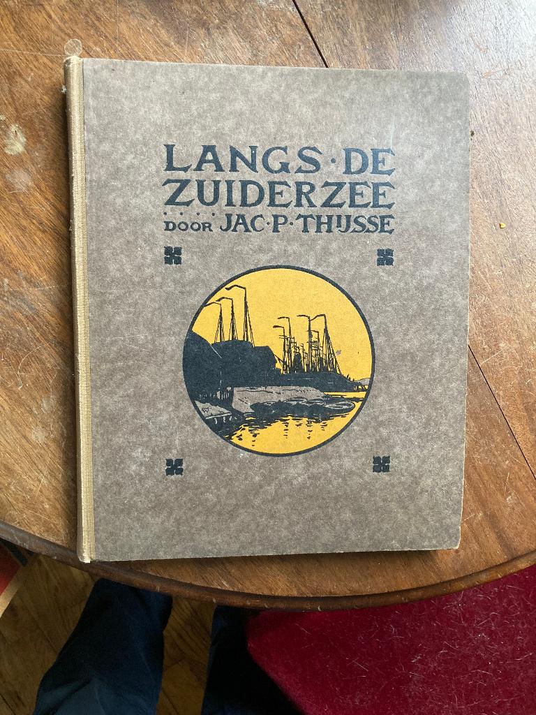 Verkade album Langs de Zuiderzee 1914, Boeken, Prentenboeken en Plaatjesalbums, Ophalen of Verzenden, Gelezen, Jac. P. Thijsse